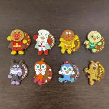 호빵맨 러버 마그넷 8개 세트