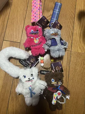 USJ 한정판 하미곰 키체인 세트 서울 캔디 펑크