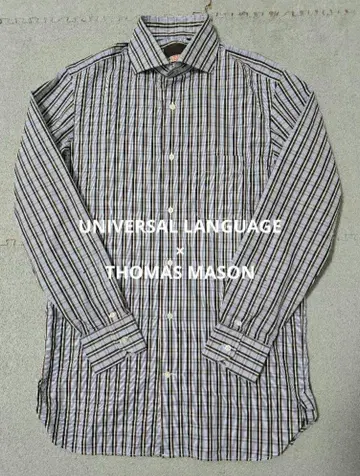 UNIVERSAL LANGUAGE THOMAS MASON 긴팔 셔츠