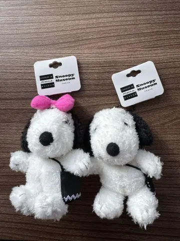 스누피 뮤지엄 미니 체인 봉제 인형 벨 snoopy 스트랩