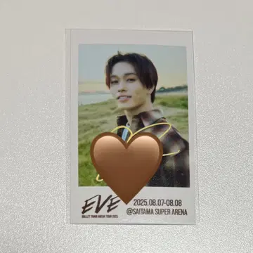 초특급 EVE 미니 사진 마사히로 사인