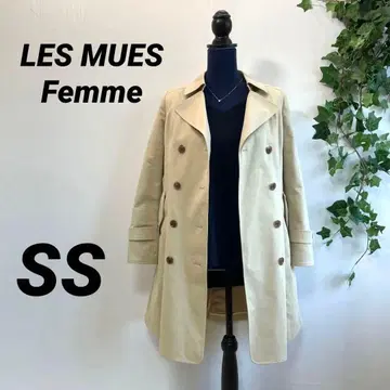[ LES MUES Femme ] AOKI 트렌치코트 수트 베이지 인기
