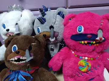 해미곰 캔디 펑크 서울 봉제 인형 4개 세트