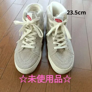 미사용 23.5cm 반스 보아 하이컷 스니커즈