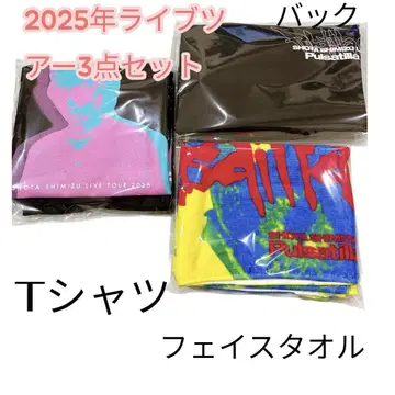 새상품급 시미즈 쇼타 라이브 투어 2025 셔츠, 타월, 백 3종 세트