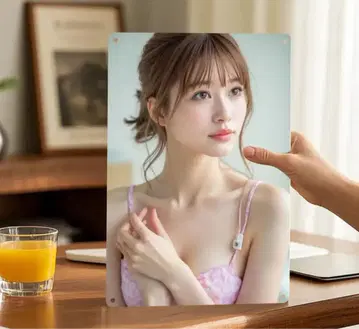 양철 간판