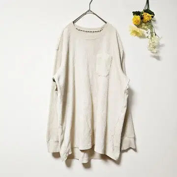 [ Find Out ] 써멀 스트레치 와플 긴팔 크루넥 (3L)