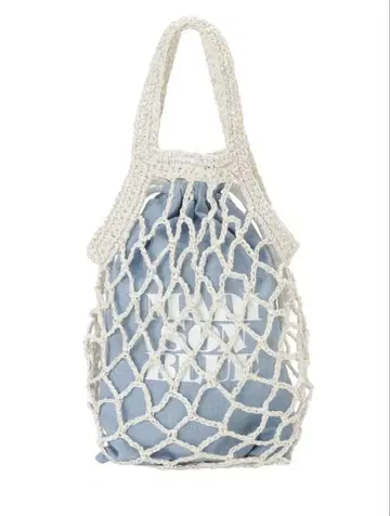 MADISONBLUE FISHNET BAG PETIT PAPER