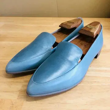 ecco danish design 블루 플랫슈즈 여성용 39