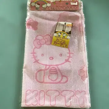 산리오 레트로 키티 카페 커튼