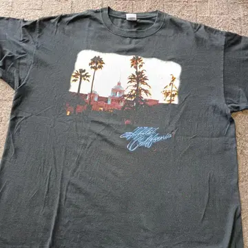 02년 USA제 EAGLES Hotel California T셔츠 2XL