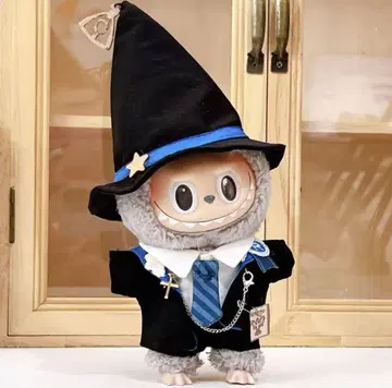 Labubu 마법사 봉제 인형과 의상 세트