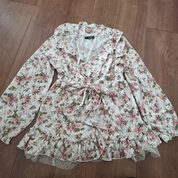 y2k 공주 갸루 헤이세이 레트로 꽃무늬 원피스 상의 페어리 그런지