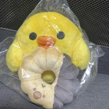 도넛 마쿠마쿠 봉제 인형 (리락쿠마 x 미스터 도넛 키이로이토리