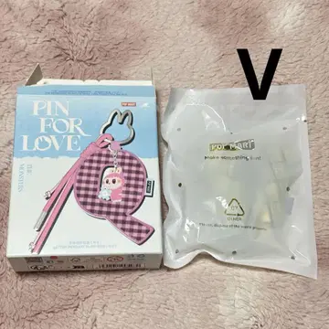 러브브 알파벳 펜던트 pin for love 스트랩 V