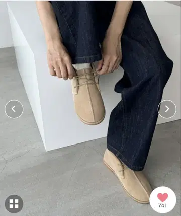 canaljean 스웨이드 모카신 부츠