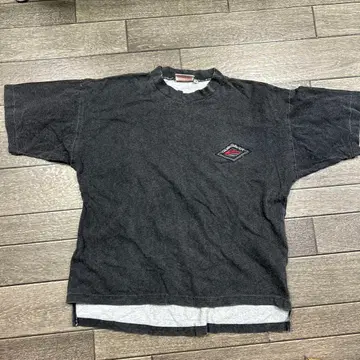 QUIKSILVER 퀵실버 반팔 T셔츠 스노우 워시 가공