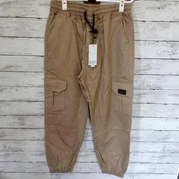 택 포함 XXL 카고 팬츠 남성용 롱 팬츠 캐주얼 무지 바지