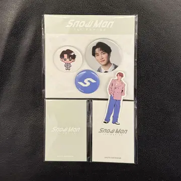Snow Man 와타나베 쇼타 한국 한정판 POPUP 굿즈 4개 세트 1