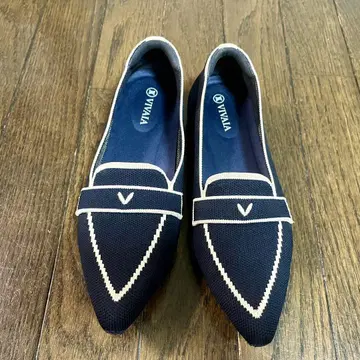 VIVALA 네이비 플랫슈즈 37.5 (23.5~24cm 상당)