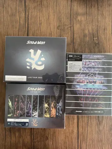 SnowMan 라이브 Blu-ray 세트
