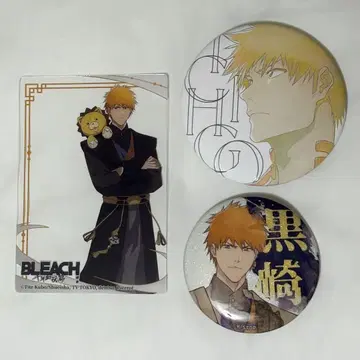 BLEACH 쿠로사키 이치고 캔뱃지 클리어 카드