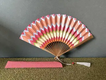 미쏘니 부채 [스트랩, 크레이프 원단 부채 케이스, 박스 포함]