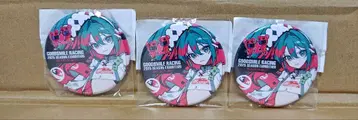 레이싱 미쿠 2025 SEASONS EXHIBITION 캔뱃지 3개