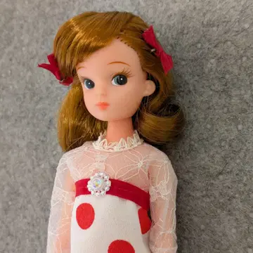 레어템 복각판 초대 리카짱 인형