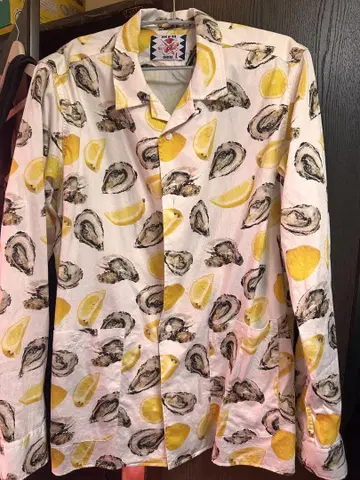 요네즈켄시 착용 사노바 치즈 oyster shirt