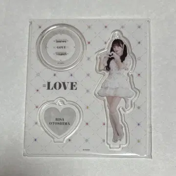 오토시마 리사 아크릴 스탠드 보석 의상