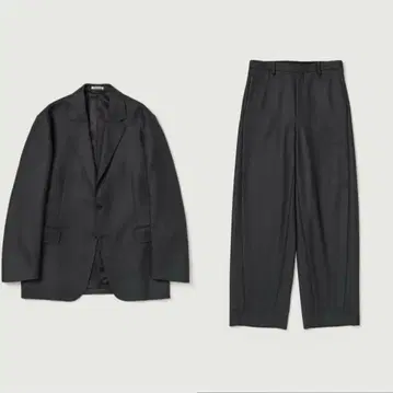 AURALEE 24AW LIGHT MELTON JACKET/SLACKS
