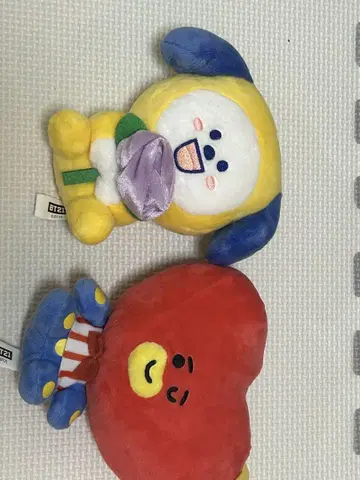 치미와 타타 봉제 인형 세트