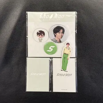 Snow Man 아베 료헤이 한국 한정판 POPUP 굿즈 4종 세트 1