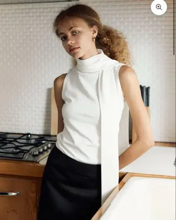 esmew Cecil sleeveless tie knit