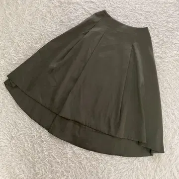 [고품질] BLENHEIM 플레어 스커트 카키 XS