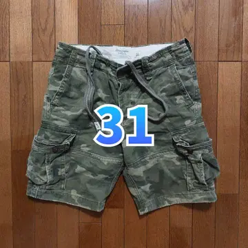 컨디션 최상 W31 아바클로 숏팬츠 하프 팬츠 카모플라쥬 카모