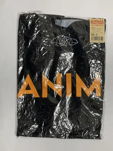 THOM YORKE ANIMA 블랙 L 사이즈 T셔츠 톰 요크