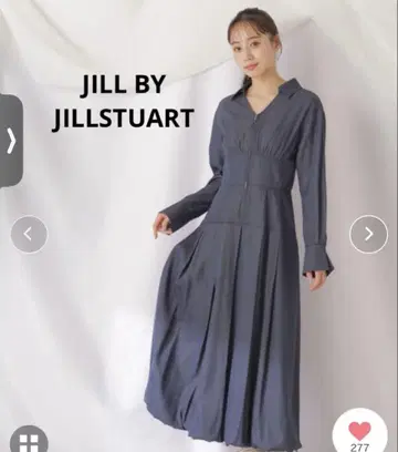 질 바이 질 스튜어트 데님 원피스 M 벌룬 스커트