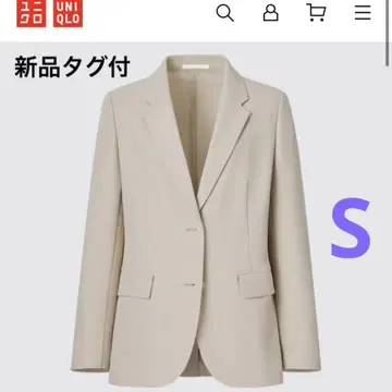 유니클로 감동 자켓 베이지 S 여성용