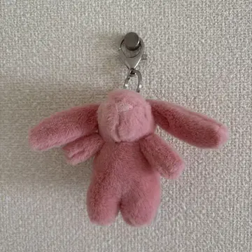jellycat Bashful Bunny Pink Bag Charm
