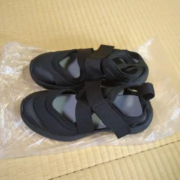 MUJI 스니커즈 샌들 블랙 24cm