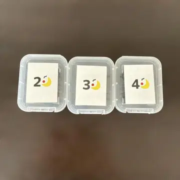 kipkip SD 카드 2.3.4 3매 세트
