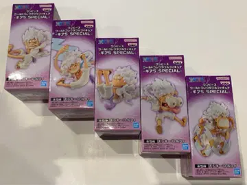 원피스 월드 컬렉션 기어5 special 보통Ver 전5종 세트