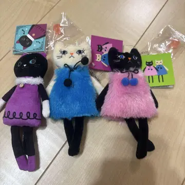 칼디 할로윈 2025 흐물흐물 고양이 모코네코 3개 세트