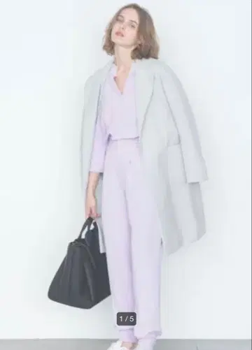 emmi atelier 팬츠 조거 팬츠 라벤더