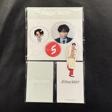 Snow Man 미야타테 료타 한국 한정판 POPUP 굿즈 4세트 2