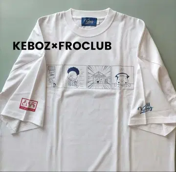 KEBOZ x FROCLUB S/S TEE 남성용 티셔츠