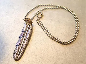 스털링 실버 체인 925SILVER 페더 이글 탑