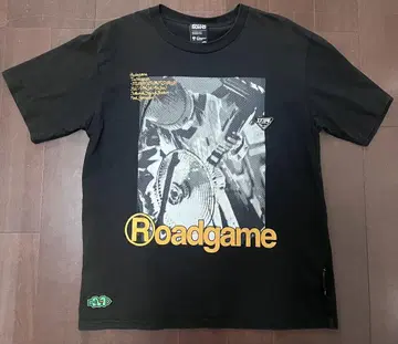 계속 한밤중이면 좋을 텐데. ROADGAME 티셔츠